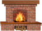 Christmas Fireplace PNG Clip Art
