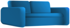 Loveseat Blue PNG Clipart