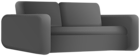Loveseat Grey PNG Clipart