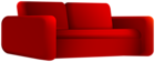 Loveseat Red PNG Clipart
