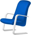 Modern Blue Chair PNG Clipart