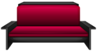 Modern Red Sofa png Image