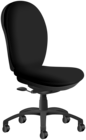 Office Chair Black PNG Clipart