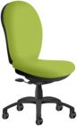 Office Chair Green PNG Clipart