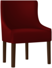 Red Modern Arm Chair PNG Clipart