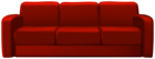 Red Sofa PNG Clipart