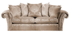 Transparent Beige Sofa PNG Picture
