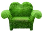 Transparent Topiary Heart Single Seat