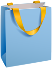 Blue Gift Bag PNG Clipart