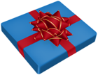 Blue Gift PNG Clipart