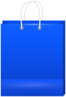 Blue Shoping Bad PNG Clipart