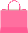 Decorative Gift Bag Pink PNG Clipart