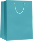Gift Bag Blue PNG Clipart