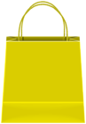 Gift Bag Yellow PNG Clipart