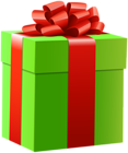 Gift Box Green PNG Clip Art Image