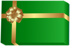 Gift Box Green PNG Clipart