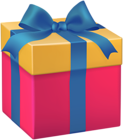 Gift Box Pink Clip Art PNG Image