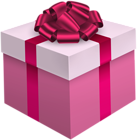Gift Box Pink PNG Clipart