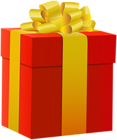 Gift Box Red PNG Clip Art Image