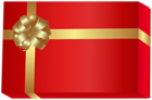 Gift Box Red PNG Clipart