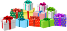 Gift Boxes PNG Clip Art Image