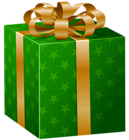 Green Gift Box PNG Clip Art Image | Gallery Yopriceville - High-Quality ...