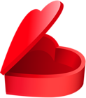 Heart Red Box Transparent Clip Art