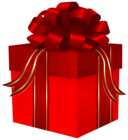Present Box Red PNG Clipart