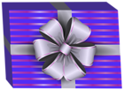 Purple Gift Box PNG Clip Art Image