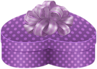 Purple Heart Box Transparent Image