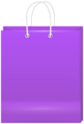 Purple Shoping Bad PNG Clipart
