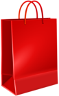Red Gift Bag PNG Clip Art Image