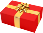 Red Gift Box PNG Clip Art