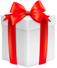 White Gift Box PNG Clip Art Image