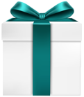 White Gift Box PNG Clip Art Image