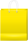 Yellow Shoping Bad PNG Clipart