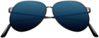 Aviator Sunglasses Blue PNG Clipart