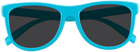 Blue Sunglasses PNG Clip Art Image