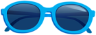Blue Sunglasses PNG Clipart Image