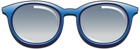 Blue Sunglasses PNG Clipart Image