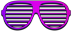 Cool Shutter Shades PNG Clipart Image