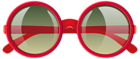 Cute Red Sunglasses PNG Clipart Image