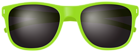 Green Sunglasses PNG Clipart