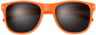 Orange Sunglasses PNG Clipart