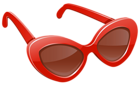 Red Sunglasses PNG Picture