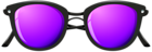 Sunglasses Magenta PNG Clipart Image