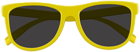Yellow Sunglasses PNG Clip Art Image
