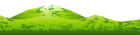 Green Mountain Transparent PNG Clip Art Image