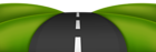 Road and Grass Ground PNG Clip Art Image