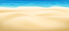 Sea and Sand PNG Clip Art Image